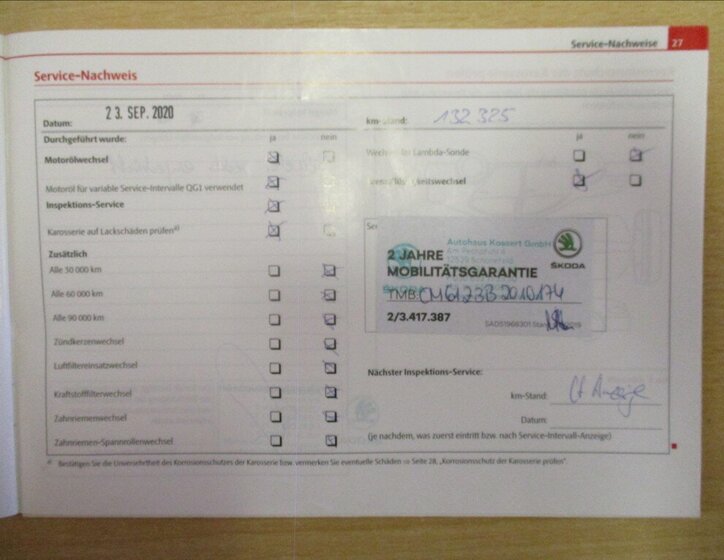 Škoda Octavia Sedan 1,2 l 77 kw