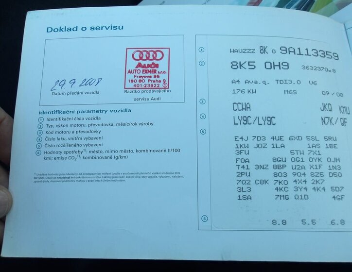 Audi A4 Kombi 3,0 l 176 kw