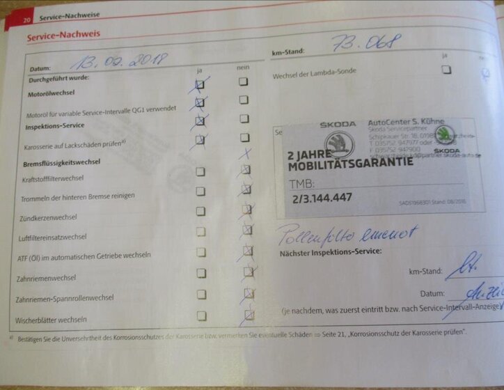 Škoda Fabia Hatchback 1,2 l 63 kw