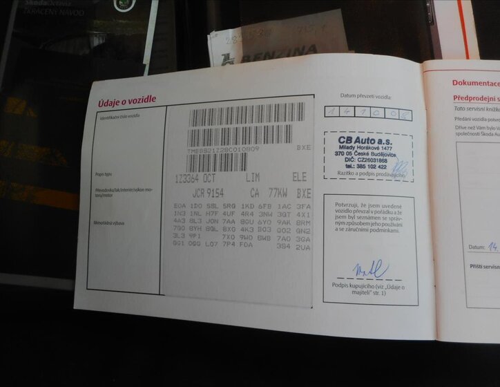 Škoda Octavia Sedan / Limuzína 1,9 l 77 kw