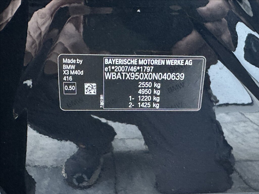 BMW X3 SUV 3,0 l 240 kw