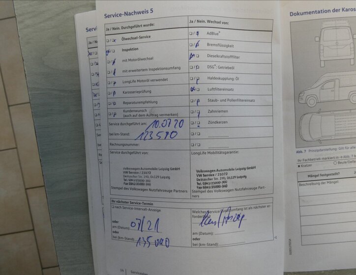 Volkswagen Transporter Skříň 2,0 l 75 kw