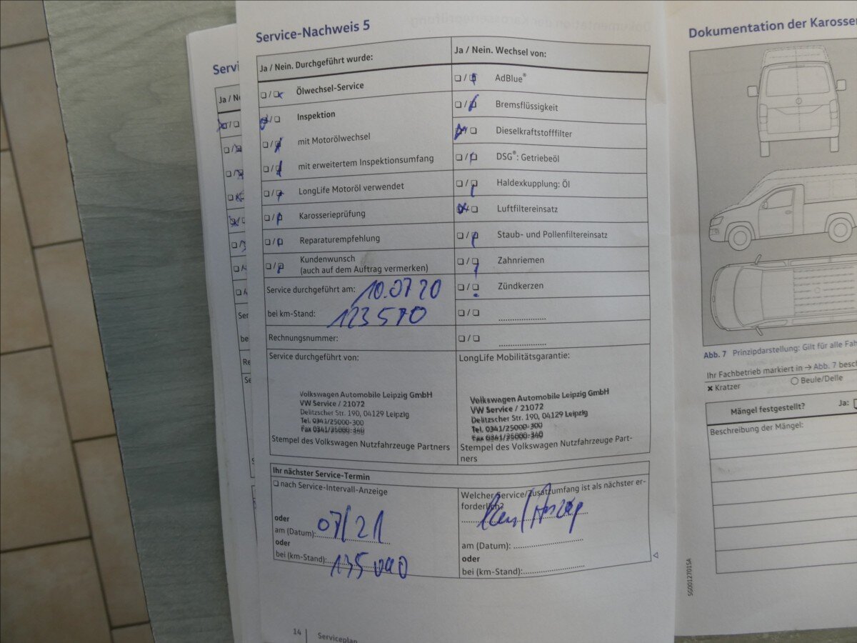 Volkswagen Transporter Skříň 2,0 l 75 kw