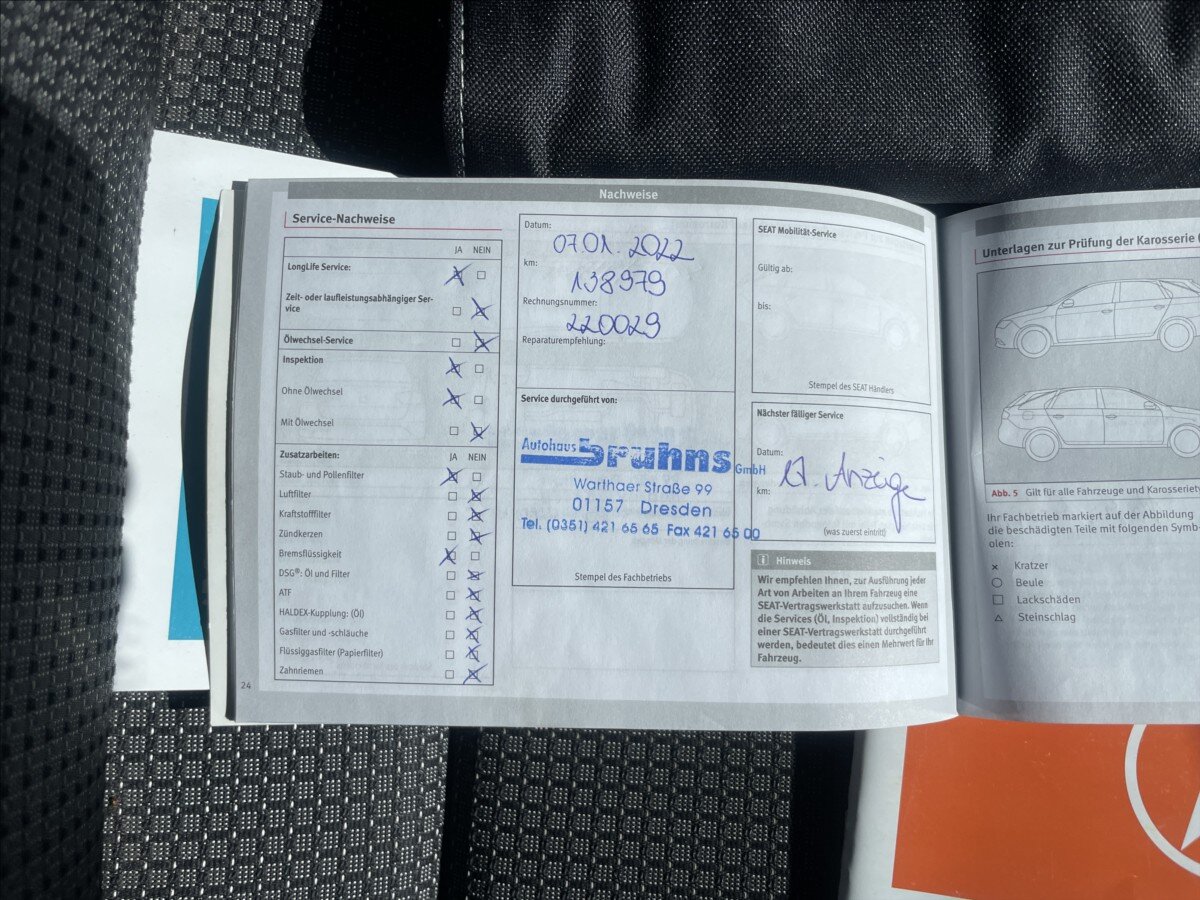 Seat Leon Kombi 2,0 l 135 kw