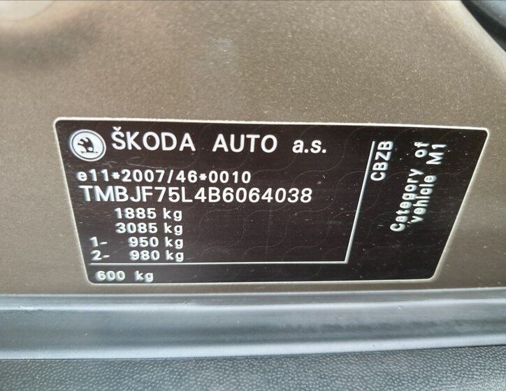 Škoda Yeti SUV / Terénní 1,2 l 77 kw