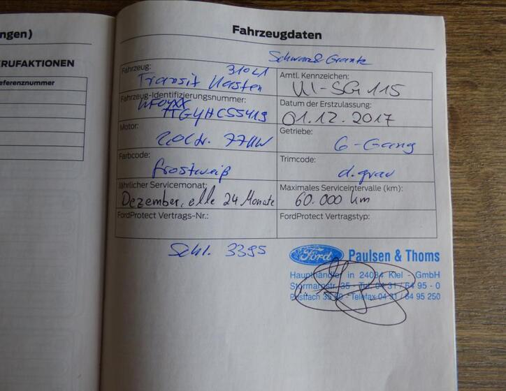 Ford Transit Custom 10