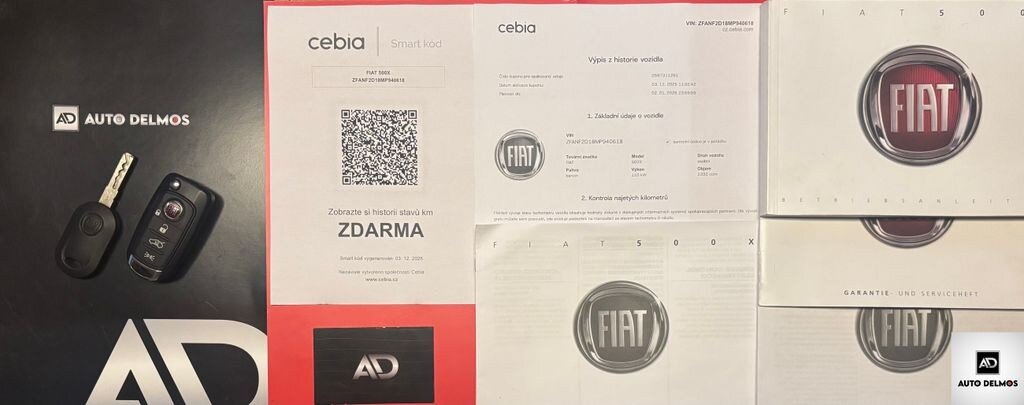 Fiat 500X SUV / Terénní 1,3 l 110 kw