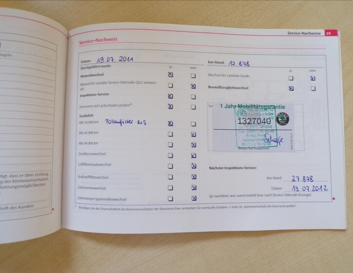 Škoda Fabia Hatchback 1,2 l 44 kw