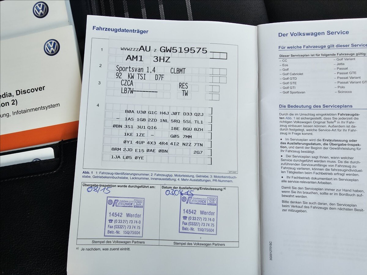 Volkswagen Golf Sportsvan