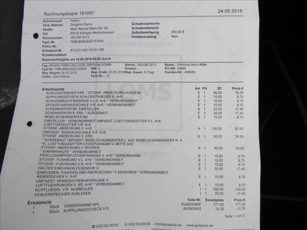 Škoda Fabia Kombi 999,0 55 kw