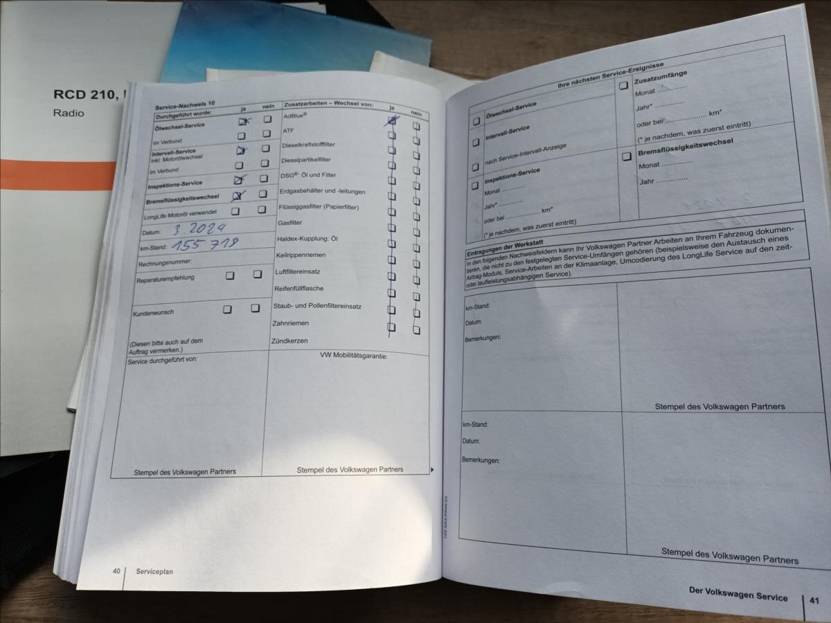 Volkswagen Touran MPV 1,2 l 77 kw