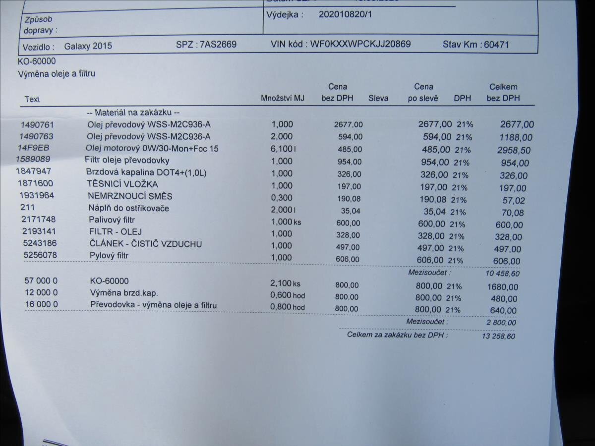 Ford Galaxy Kombi 2,0 l 110 kw