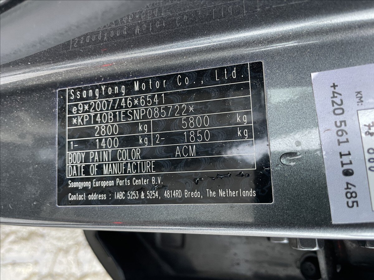 SsangYong Rexton Kombi 2,2 l 148 kw