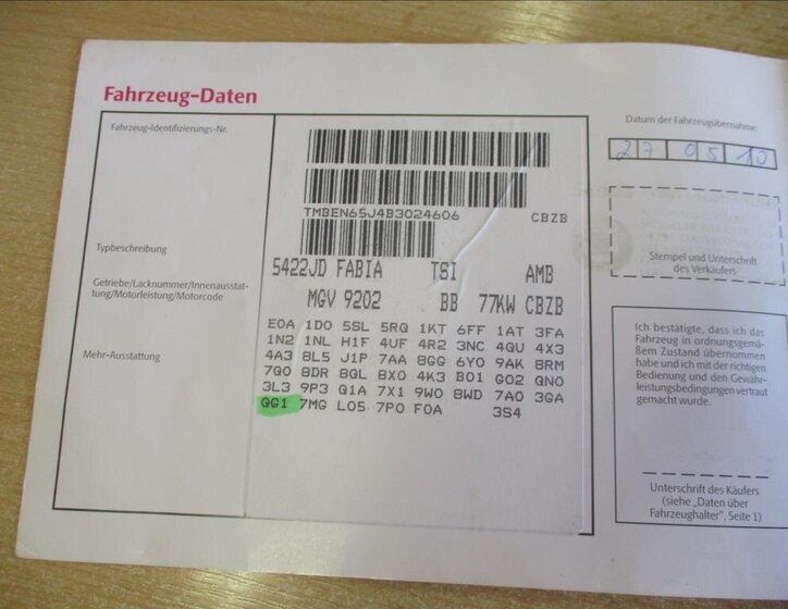 Škoda Fabia Hatchback 1,2 l 77 kw