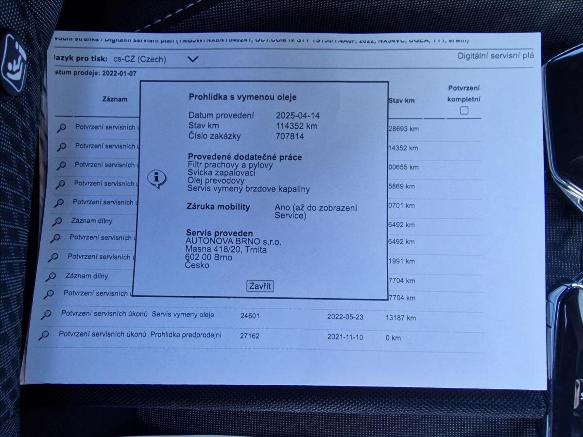 Škoda Octavia Kombi 1,4 l 110 kw