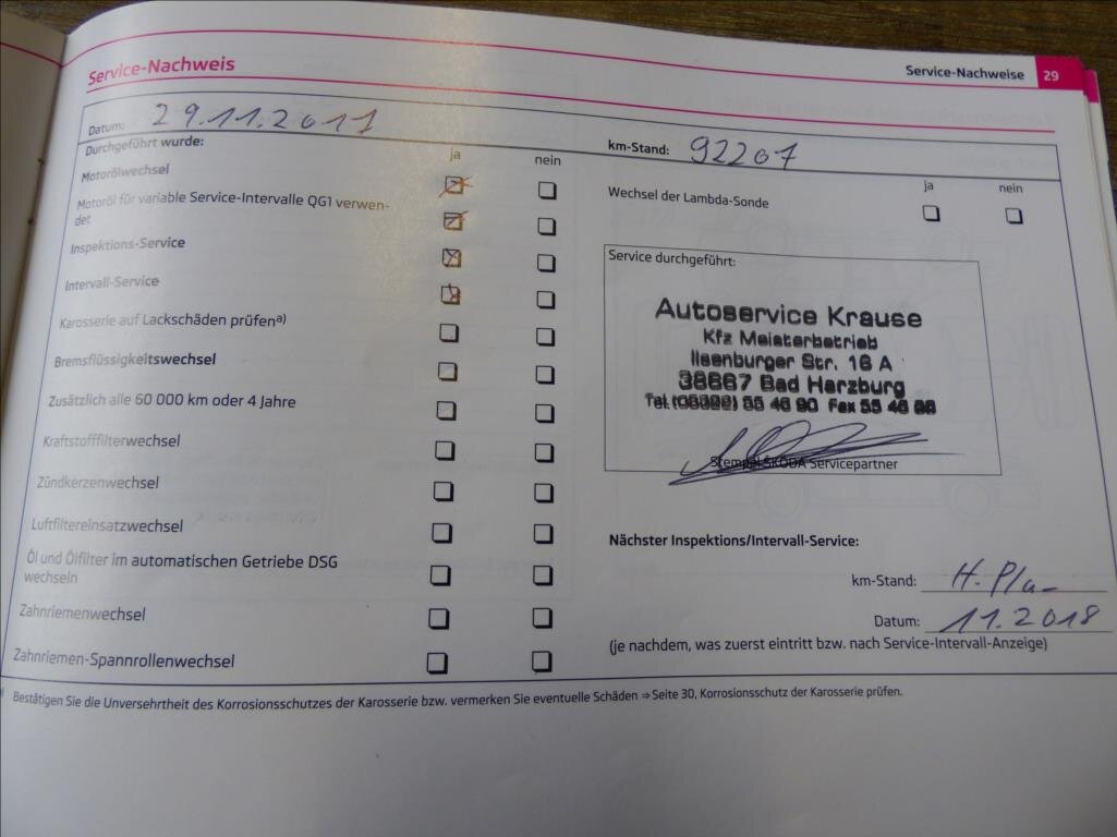 Škoda Octavia Kombi 2,0 l 103 kw