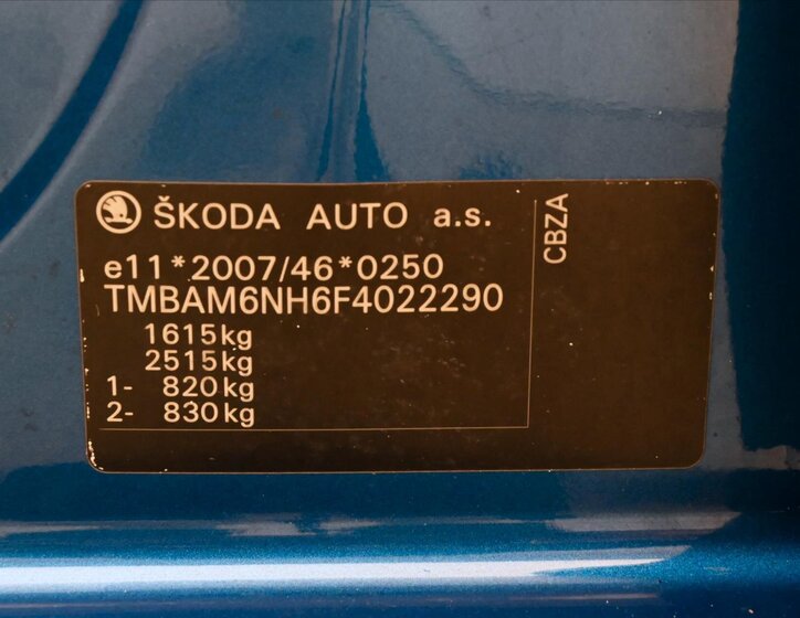 Škoda Rapid Sedan / Limuzína 1,2 l 63 kw