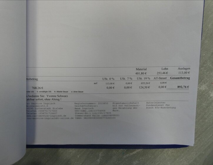 Volkswagen Caddy MPV 2,0 l 75 kw