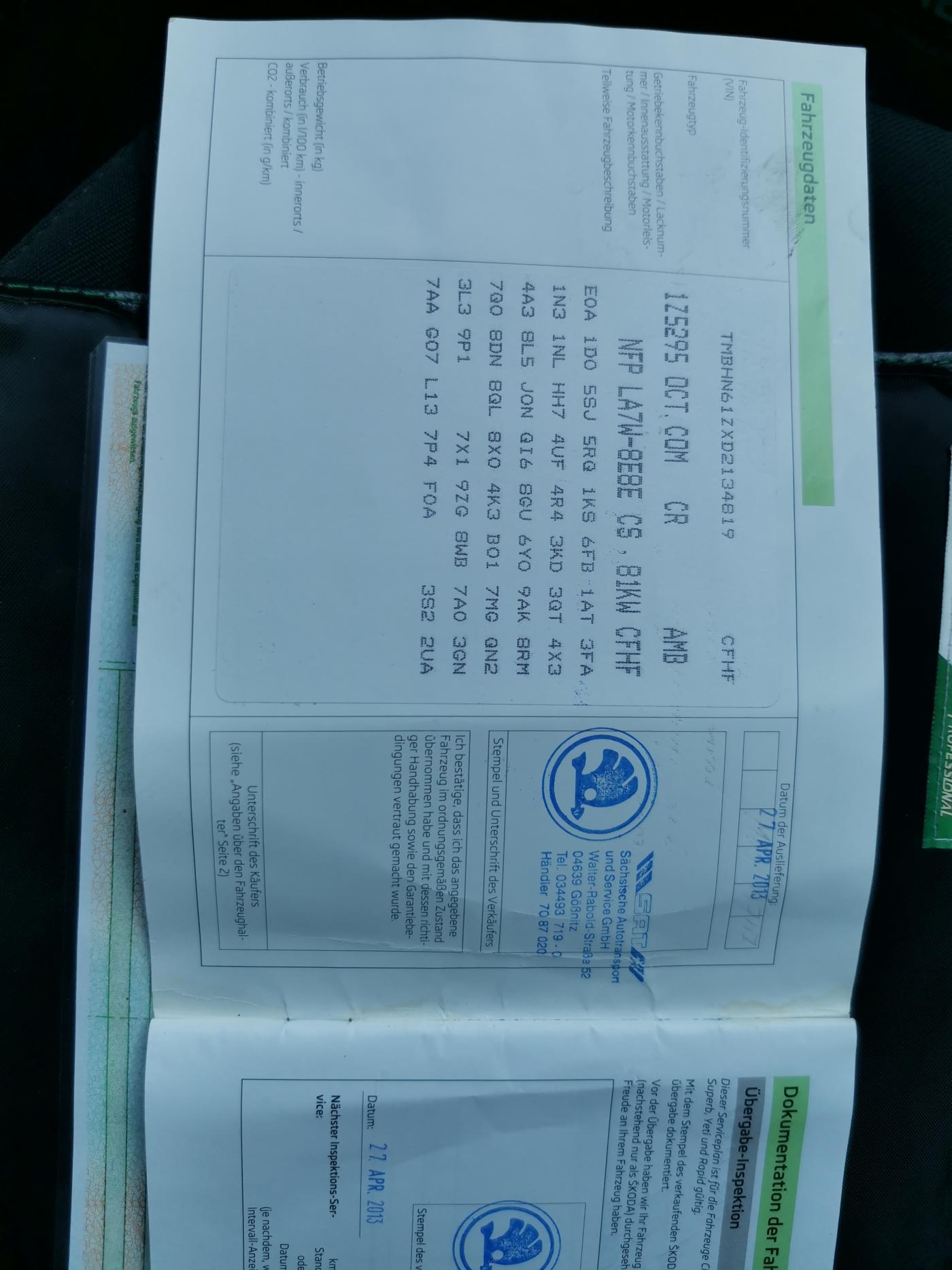 Škoda Octavia Kombi 2,0 l 0