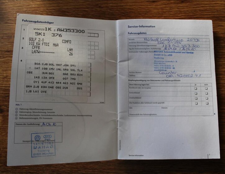 Volkswagen Golf Hatchback 2,0 l 103 kw