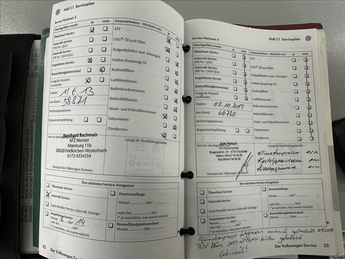 Volkswagen Touran Kombi 1,4 l 103 kw