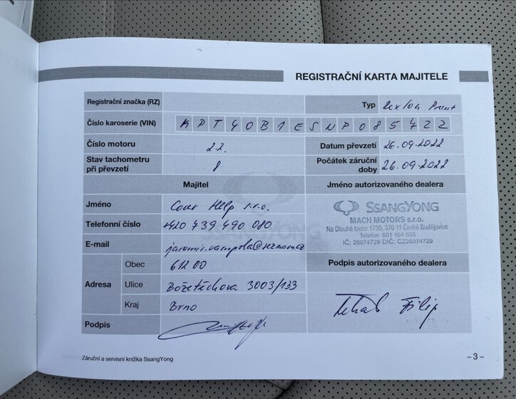 SsangYong Rexton Kombi 2,2 l 148 kw