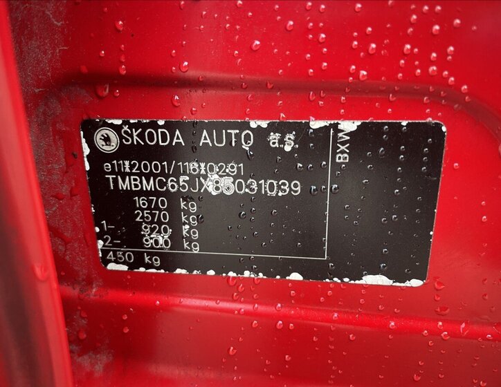 Škoda Roomster Kombi 1,4 l 63 kw