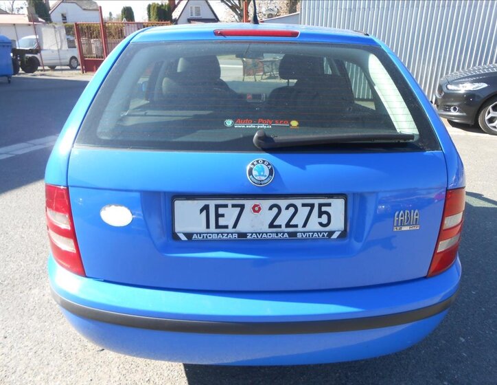Škoda Fabia Kombi 1,2 l 47 kw