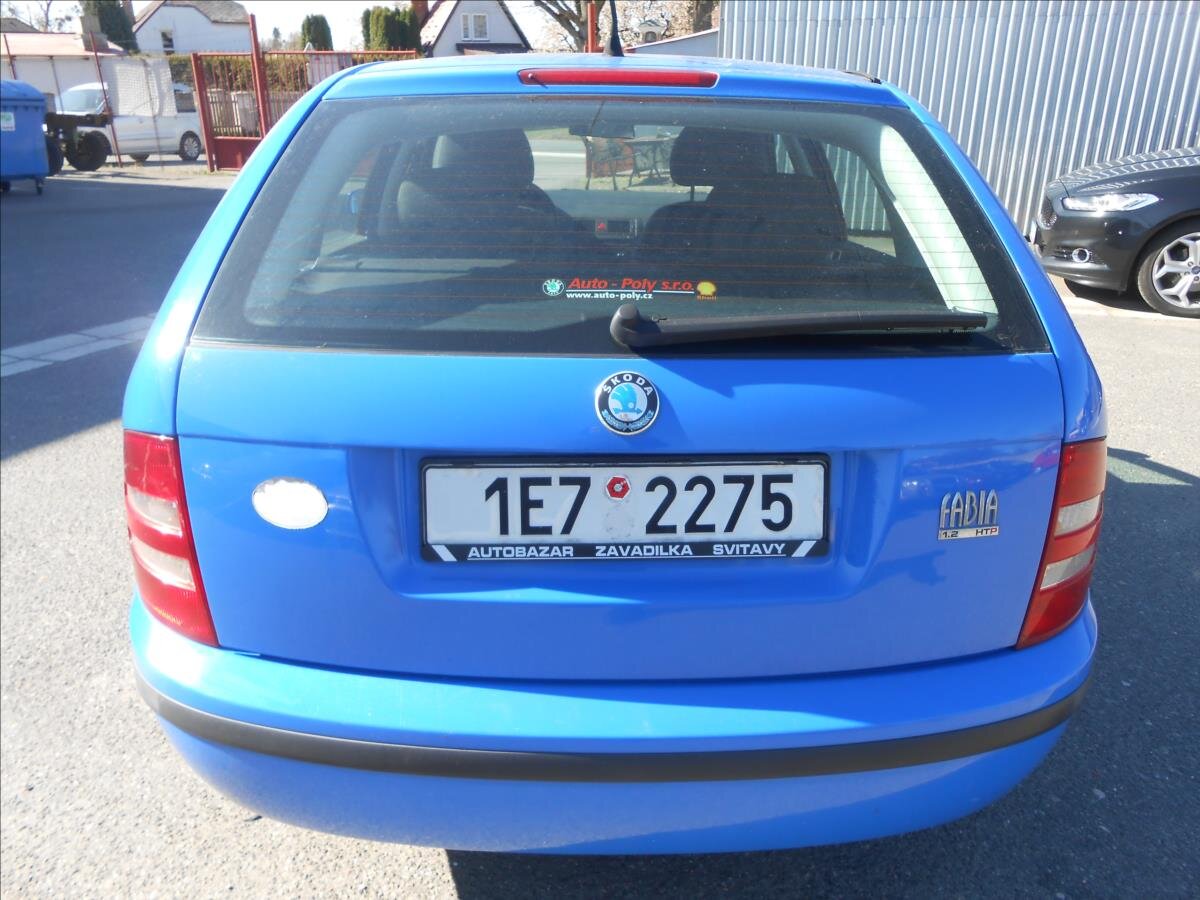 Škoda Fabia Kombi 1,2 l 47 kw