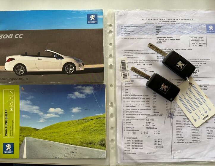 Peugeot 308 Kabriolet 1,6 l 82 kw