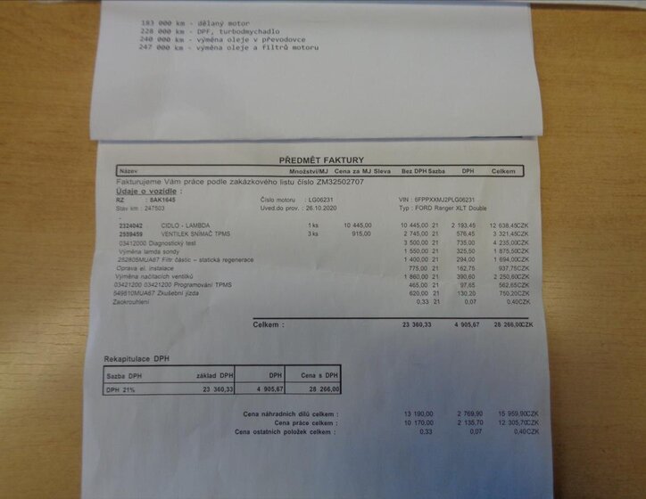 Ford Ranger Pick-up 2,0 l 125 kw