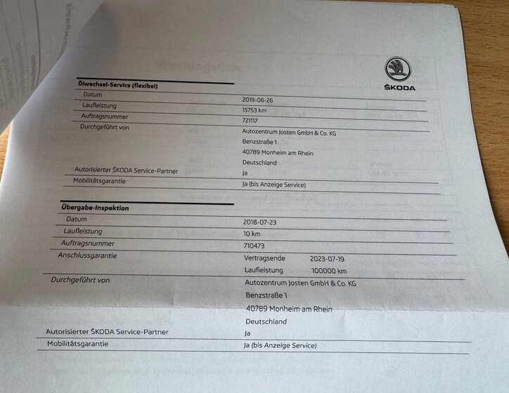 Škoda Octavia Kombi 1,5 l 110 kw