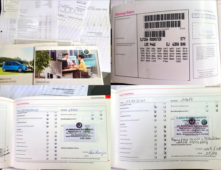 Škoda Roomster MPV 1,4 l 63 kw