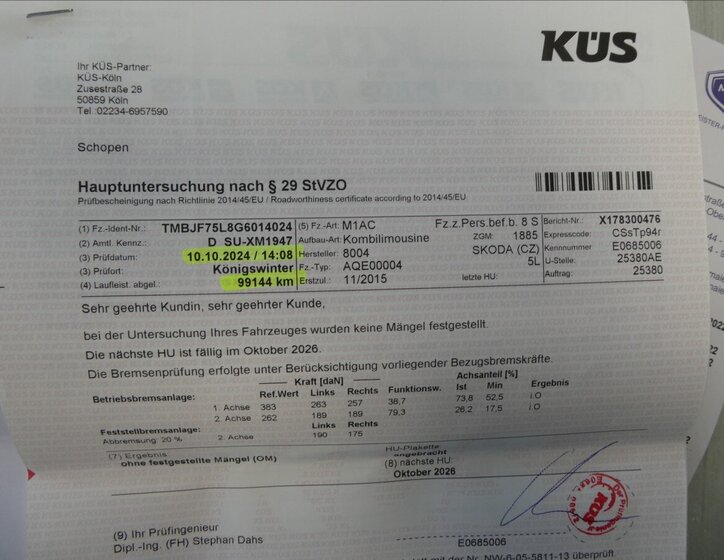 Škoda Yeti SUV / Terénní 1,2 l 81 kw