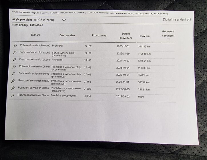 Škoda Superb Kombi 2,0 l 110 kw