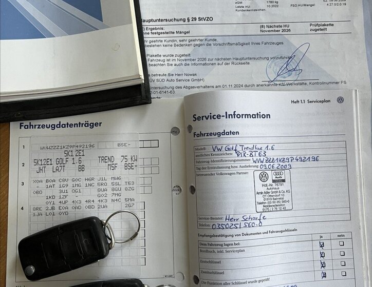 Volkswagen Golf Hatchback 1,6 l 75 kw