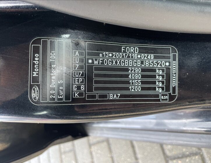 Ford Mondeo Kombi 2,0 l 103 kw