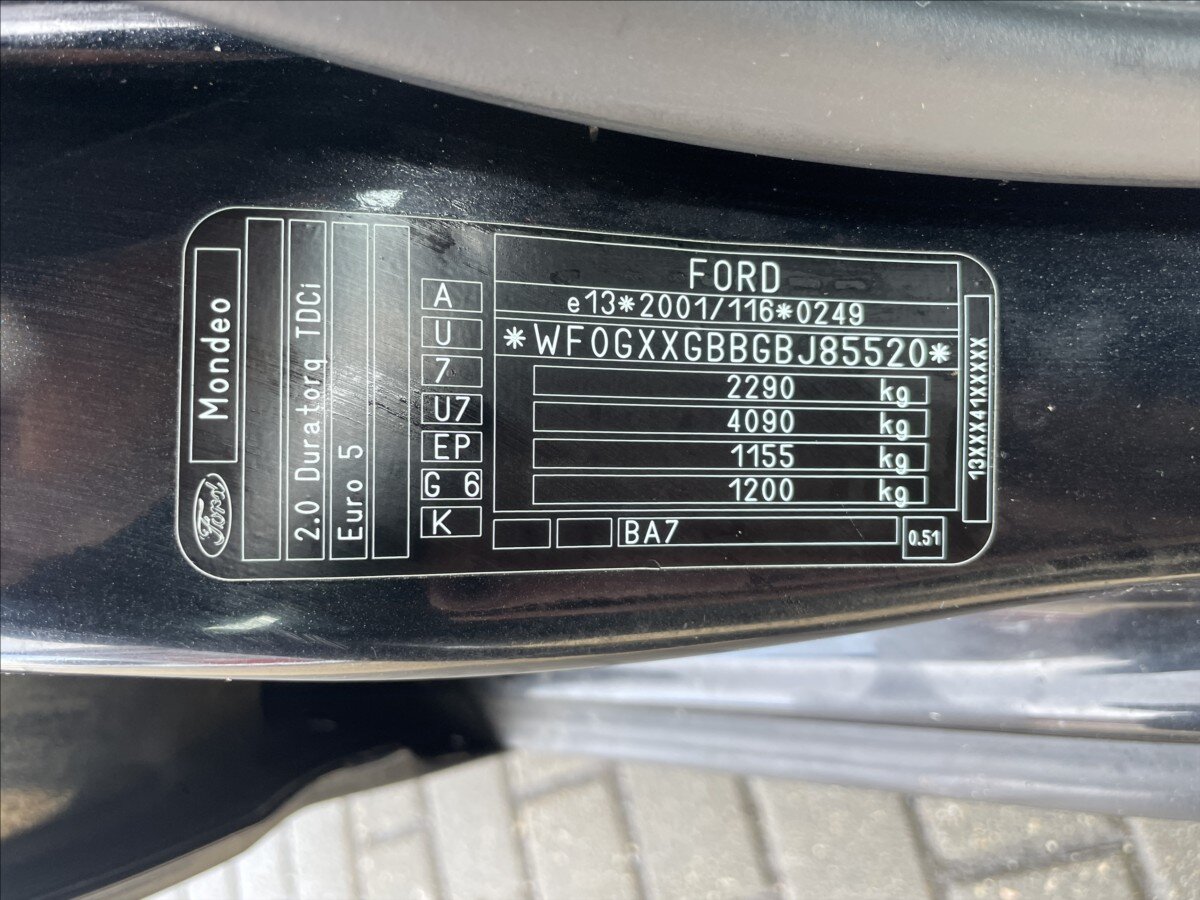 Ford Mondeo Kombi 2,0 l 103 kw