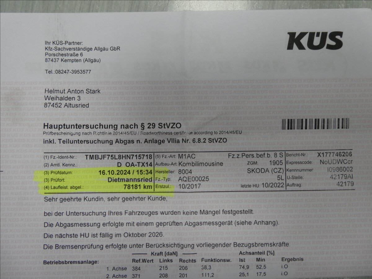 Škoda Yeti SUV 1,2 l 81 kw