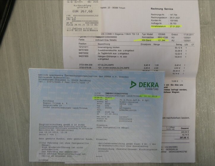 Škoda Octavia Kombi 1,8 l 118 kw