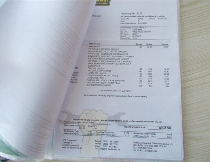 Škoda Fabia Hatchback 999,0 44 kw