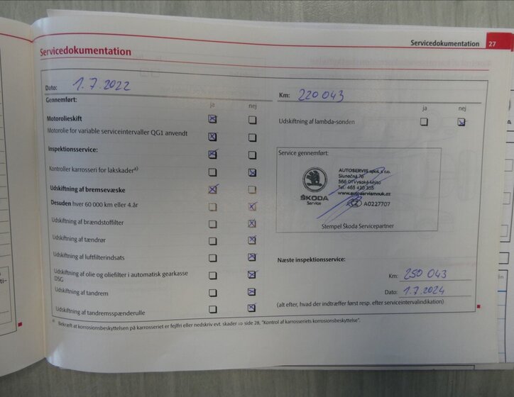 Škoda Octavia Kombi 1,6 l 77 kw