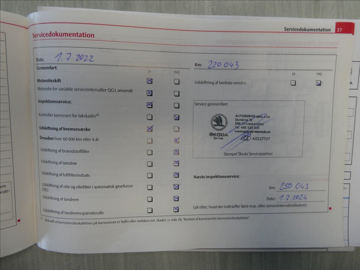 Škoda Octavia Kombi 1,6 l 77 kw