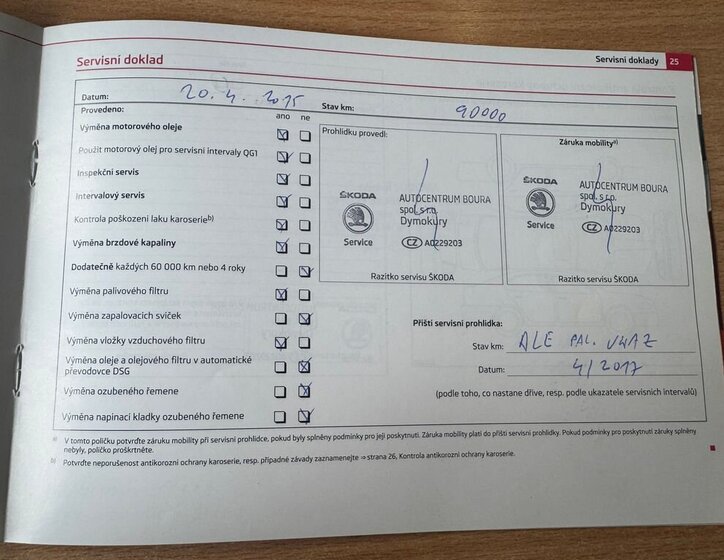 Škoda Octavia Liftback 2,0 l 103 kw