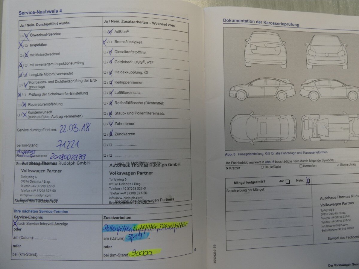 Volkswagen Golf Kombi 1,6 l 81 kw