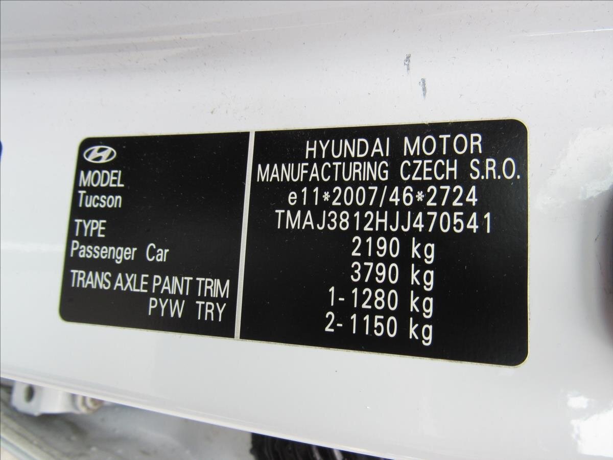 Hyundai Tucson SUV / Terénní 1,6 l 130 kw