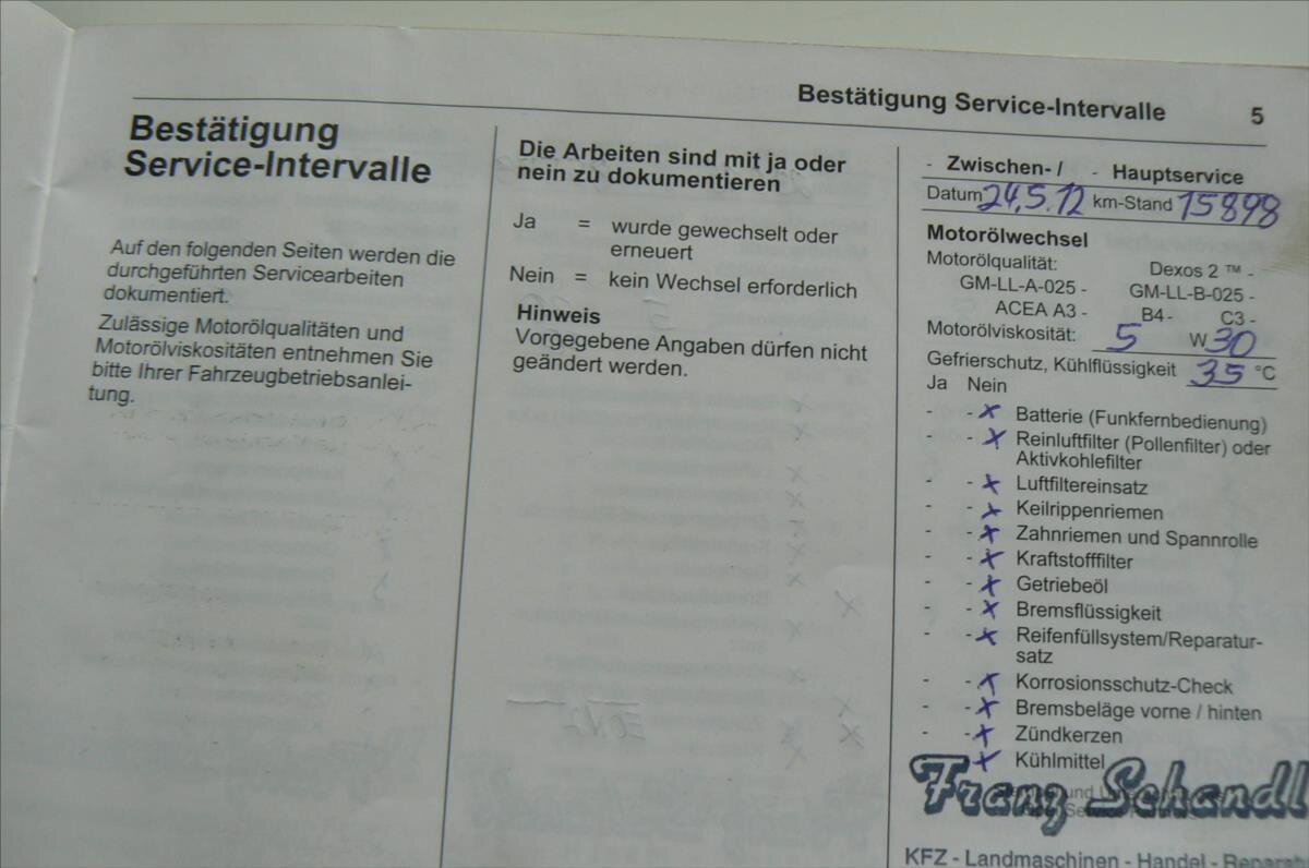 Opel Meriva Hatchback 1,4 l 74 kw