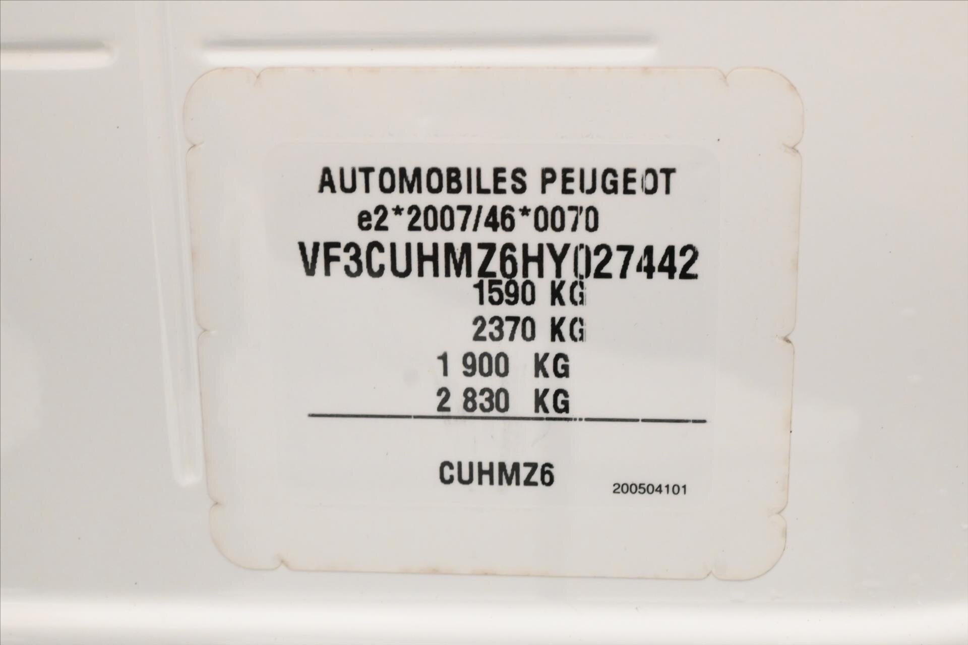 Peugeot 2008 SUV 2,0 l 60 kw