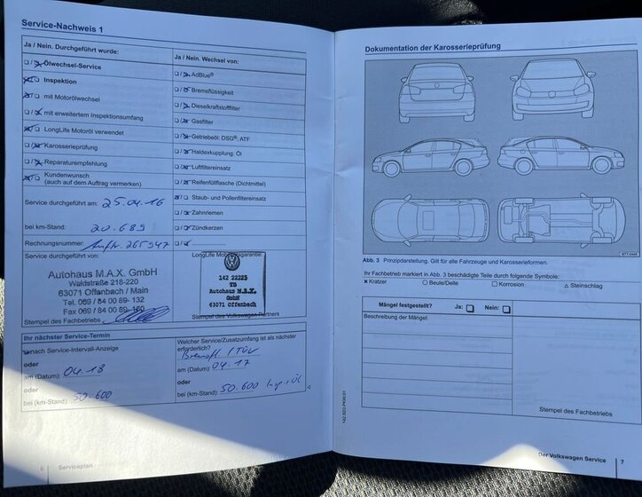 Volkswagen Touran MPV 1,2 l 77 kw