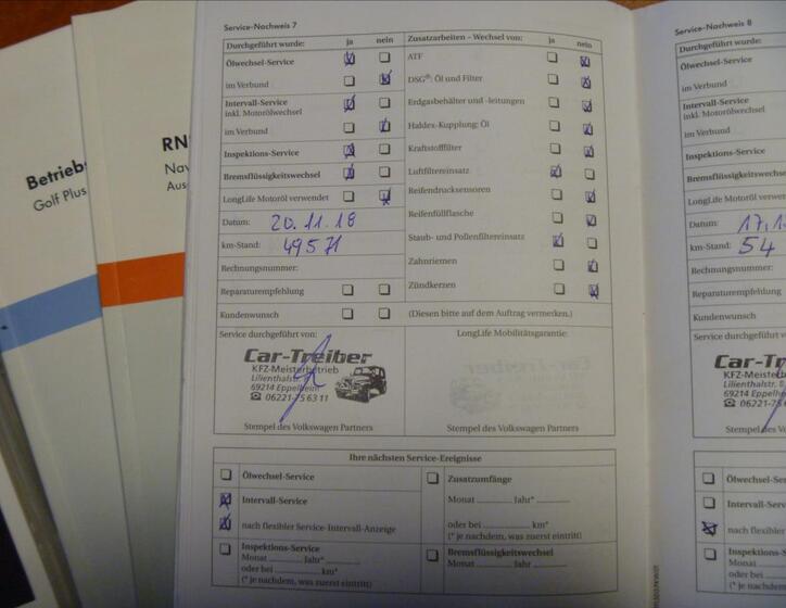 Volkswagen Golf Plus 40